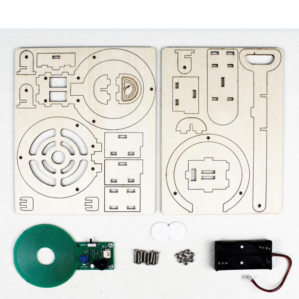 Science Project Physics - Kit Sirkuit Detektor Logam Edukatif Interaktif