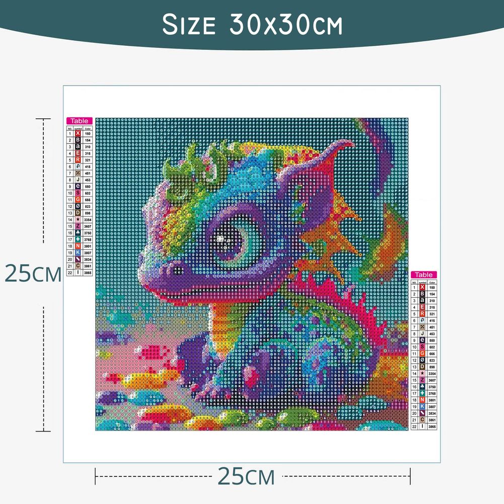 Kit Lukisan Berlian Dinosaurus - Volcano Kit Eruption ulasan dan harga