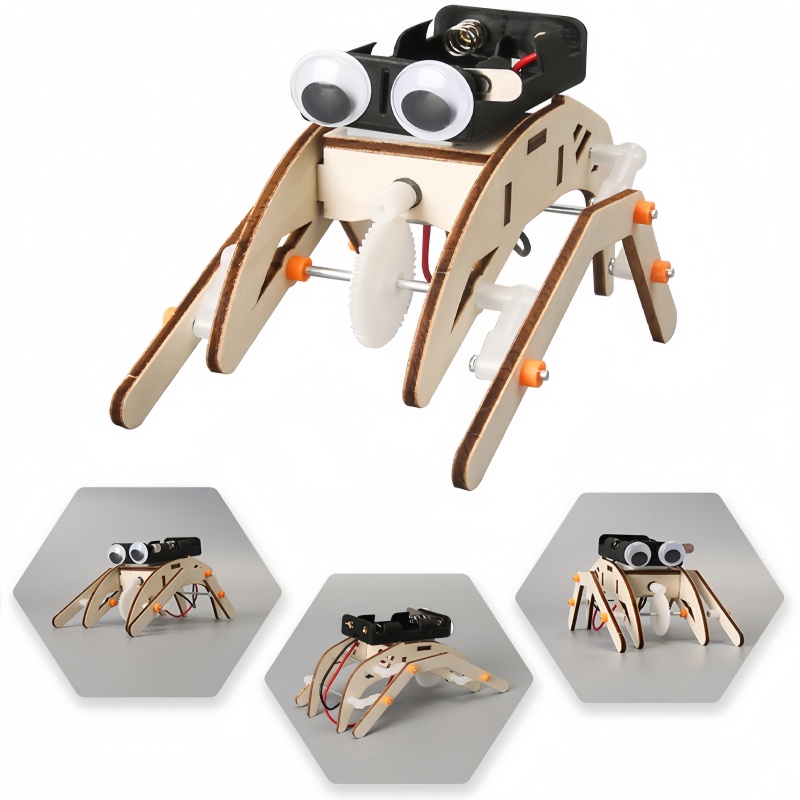 Robot Laba-laba Berjalan Buata - Science Project Robot ulasan dan harga
