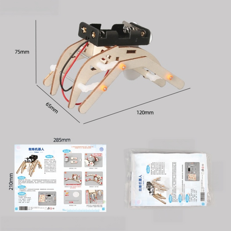 Robot Laba-laba Berjalan Buata - Science Project Robot ulasan dan harga