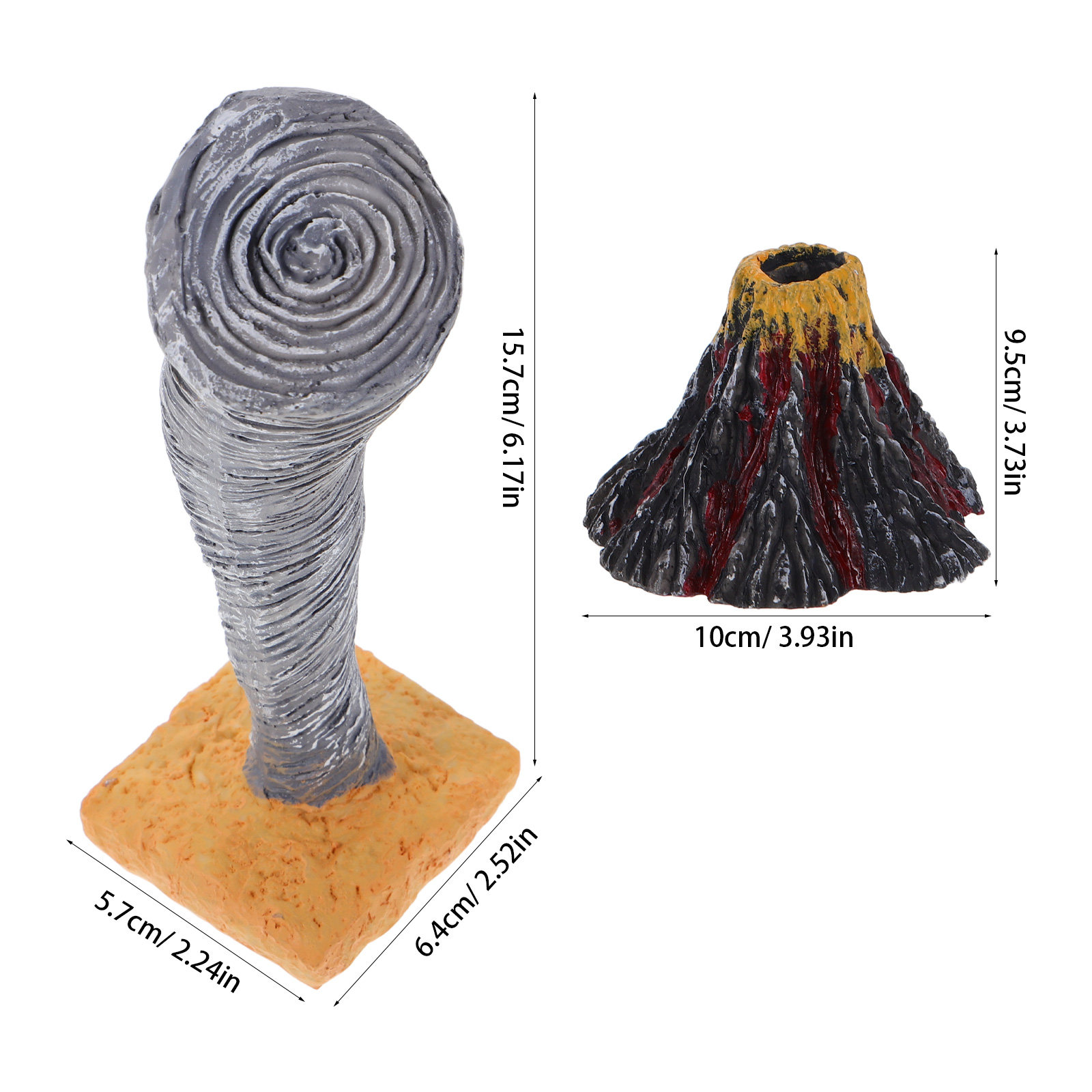 2 Set Kit Sains Edukatif Simul - Volcano Kit Eruption ulasan dan harga