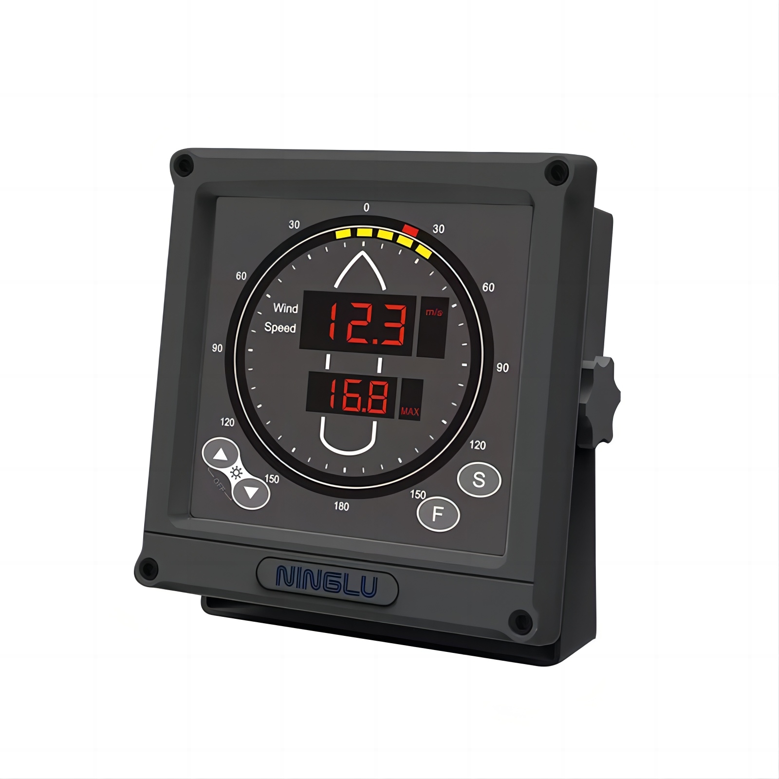 Pengulang Kecepatan dan Arah A - Anemometer Wind Speed ulasan dan harga