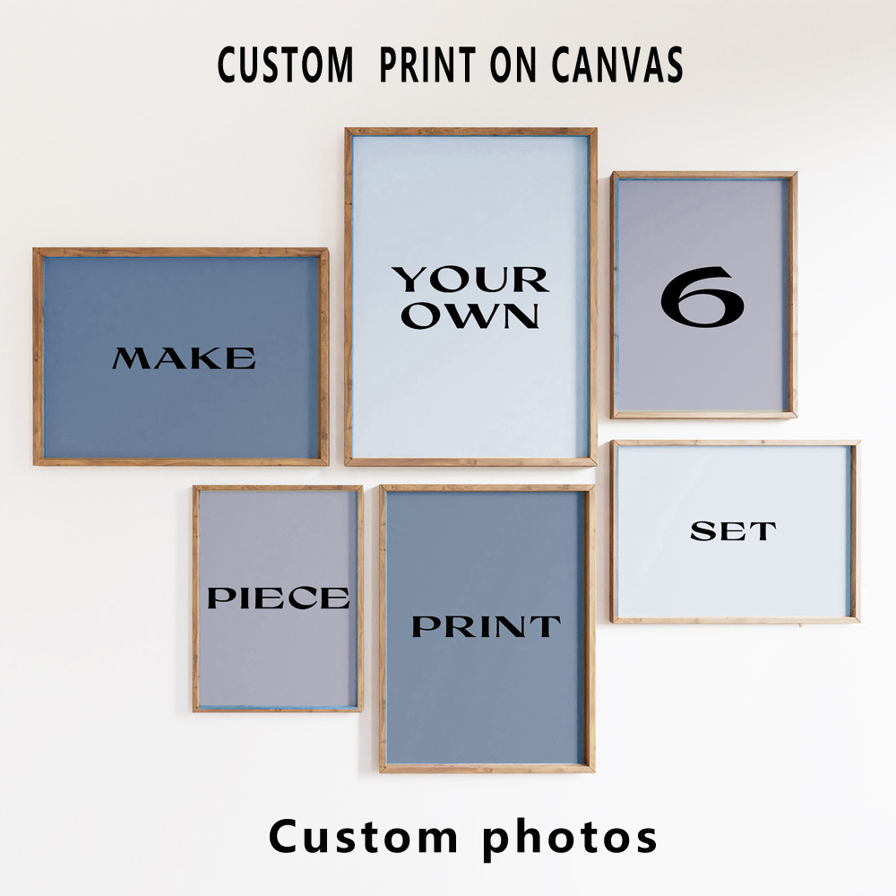 6pcs/set Cetakan Kanvas Kustom - Star Map Poster ulasan dan harga