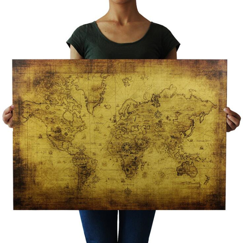 Stiker Dinding Kertas Kraft Re - Star Map Poster ulasan dan harga