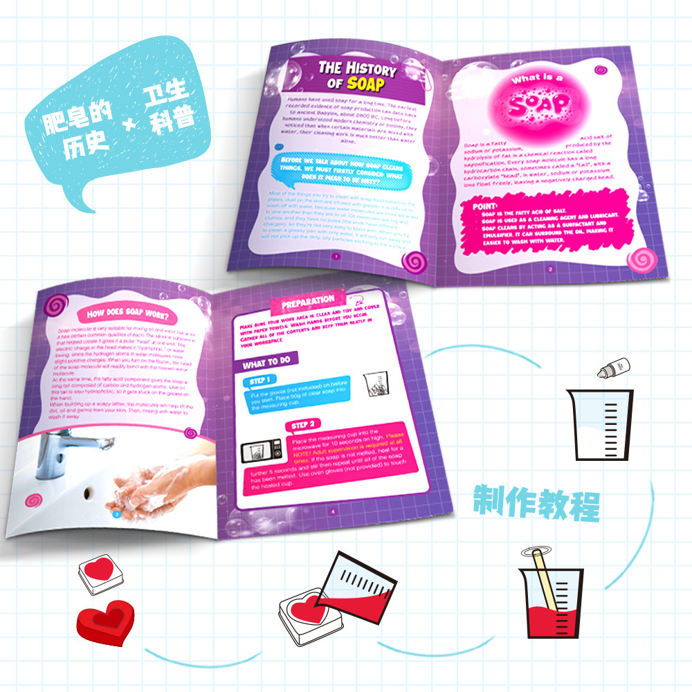 Kit Pembuatan Sabun DIY Set Ek - Science Toy ulasan dan harga