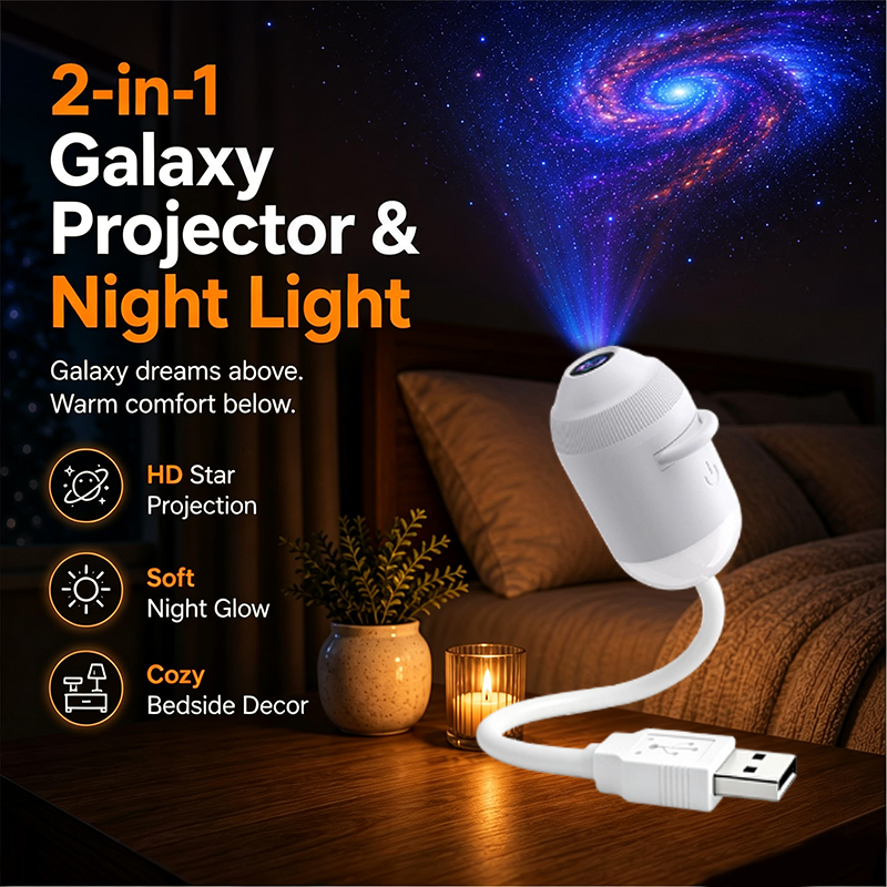Proyektor Lampu Malam Dinamis  - Planetarium Projector Home ulasan dan harga